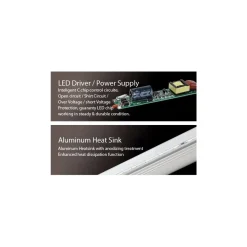 TUBO T5 NEON LED 6 10 15 18 W WATT 30 60 90 120 CM LUCE FREDDA NATURALE CALDA