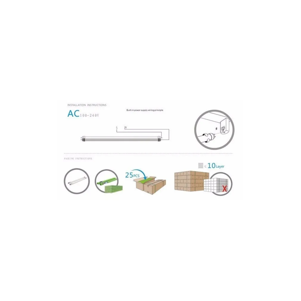 TUBO T5 NEON LED 6 10 15 18 W WATT 30 60 90 120 CM LUCE FREDDA NATURALE CALDA