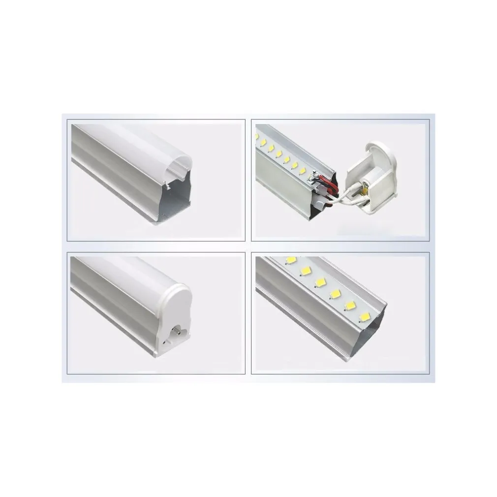 TUBO T5 NEON LED 6 10 15 18 W WATT 30 60 90 120 CM LUCE FREDDA NATURALE CALDA