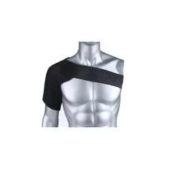 TUTORE ELASTICO PER SPALLA FASCIA SOSTEGNO CORRETTIVA SCHIENA SPORT DORSO