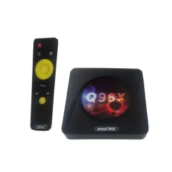 TV SMART BOX 8K ANDROID 10 WIFI 64G RETE 5G CON TELECOMANDO BOX BLUETHOOT Q96X