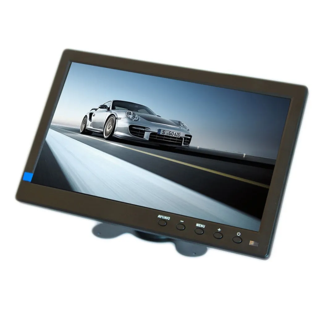 TV TELEVISORE MONITOR LCD DIGITALE 10.1' TFT PER VIDEOSORVEGLIANZA VGA BNC HDMI