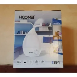 UMIDIFICATORE D'ARIA A VAPORE FREDDO 25 WATT CON LUCE LED AROMATERAPIA 3,4 LITRI