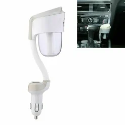 UMIDIFICATORE PROFUMATORE AUTO USB CARICABATTERIA DIFFUSORE AROMA PLUG AND PLAY