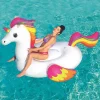 UNICORNO FASHION CAVALCABILE GIGANTE 224 X 164 CM CAVALLO ARCOBALENO
