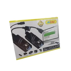 USB 2.0 EXTENDER RJ45 2 POSIZIONI ESTENSIONE FINO A 100M VELOCITÀ 480MBPS Q-U102