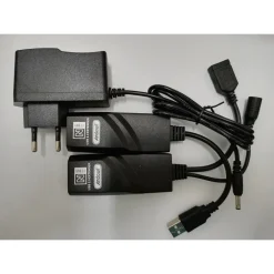 USB 2.0 EXTENDER RJ45 2 POSIZIONI ESTENSIONE FINO A 100M VELOCITÀ 480MBPS Q-U102