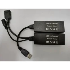 USB 2.0 EXTENDER RJ45 2 POSIZIONI ESTENSIONE FINO A 100M VELOCITÀ 480MBPS Q-U102