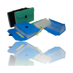 VALIGETTA PORTADOCUMENTI A SOFFIETTO PORTA DOCUMENTI PORTATILE A4 A SCOMPARTI