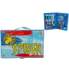 VALIGETTA SPIDER CON COLORI ASSORTITE 86 PEZZI PER BAMBINI ETÀ 3+ GIOCO SICURO