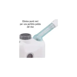 VAPORIZZATORE FACCIALE PORTATILE PULIZA VISO ESTETICA CON IDROCONTENITORE 400W