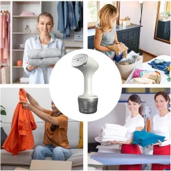 VAPORIZZATORE INDUMENTI VIAGGIO PORTATILE RIMOZIONE RAPIDA PIEGHE SPEGNIMENTO AUTOMATICO