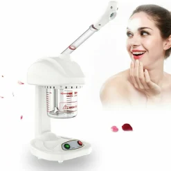 VAPORIZZATORE OZONO PULIZIA DEL VISO ESTETICA DA TAVOLO PORTATILE PROFESSIONALE