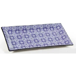 VASSOIO RETTANGOLARE MARRAKECH MULTIUSO 24X12X1,8 CM 6 COLORI ASSORTITI 771668