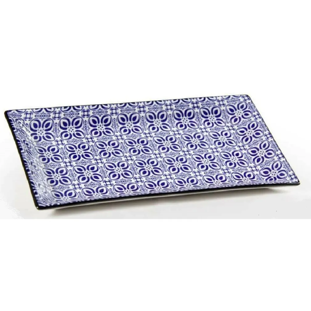 VASSOIO RETTANGOLARE MARRAKECH MULTIUSO 24X12X1,8 CM 6 COLORI ASSORTITI 771668