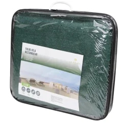 VELA TENDA RETTANGOLARE PARASOLE PROTEZIONE SOLE OMBRA GIARDINO 2X3 MT VERDE 017031