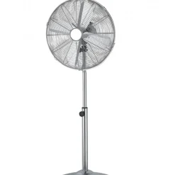 VENTILATORE A PIANTANA 3 PALE IN ALLUMINIO DIAMETRO 40 CM 3 VELOCITA' BASE TONDA