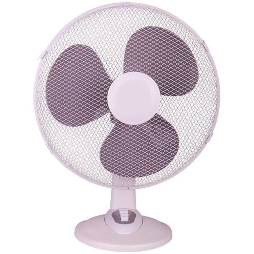 VENTILATORE DA TAVOLO SCRIVANIA ⌀41CM 45 WATT CON 3 VELOCITA' 3 PALE GRIGIO 6597006