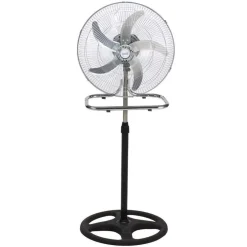 VENTILATORE 3IN1 PIANTANA DA TAVOLO PARETE 3 VELOCITA OSCILLAZIONE 50W PALE 50CM