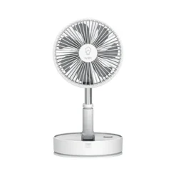 VENTILATORE PIEGHEVOLE PORTATILE BATTERIA RICARICABILE P11 SALVASPAZIO 4 VELOCITÀ