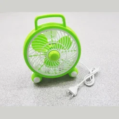 VENTILATORE PORTATILE MULTIUSO 3 PALE IN PLASTICA 20W STAND TAVOLO SCRIVANIA
