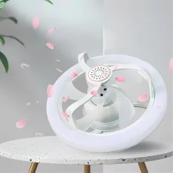 VENTILATORE SOFFITTO CON LUCE LED RGB REGOLABILE SKY REFRESH CON TELECOMANDO