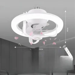 VENTILATORE SOFFITTO CON LUCE LED RGB REGOLABILE SKY REFRESH CON TELECOMANDO