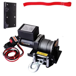 VERRICELLO ELETTRICO 1350KG PARANCO ARGANO A 12V CON TELECOMANDO TIRA BARCHE