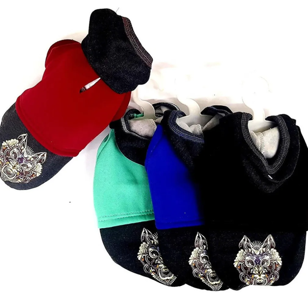 VESTITI PER CANE MAGLIONE MAGLIA CAPPUCCIO TAGLIA XXL CALDO INVERNO ANIMALE