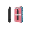 VIBRATORE DILATATORE IN SILICONE NERO MARIO STIMOLANTE VAGINALE E CLITORIDEO