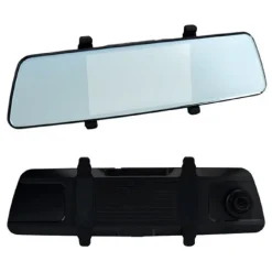 VIDEOCAMERA DASH CAM PER AUTO 5,5" TOUCH SCREEN SPECCHIETTO RETROVISORE Q-CA579