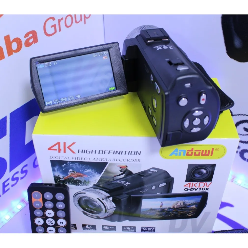 VIDEOCAMERA DIGITALE PROFESSIONALE 4KDV PICCOLA COMPATTA 16X DIGITAL Q-DV16X