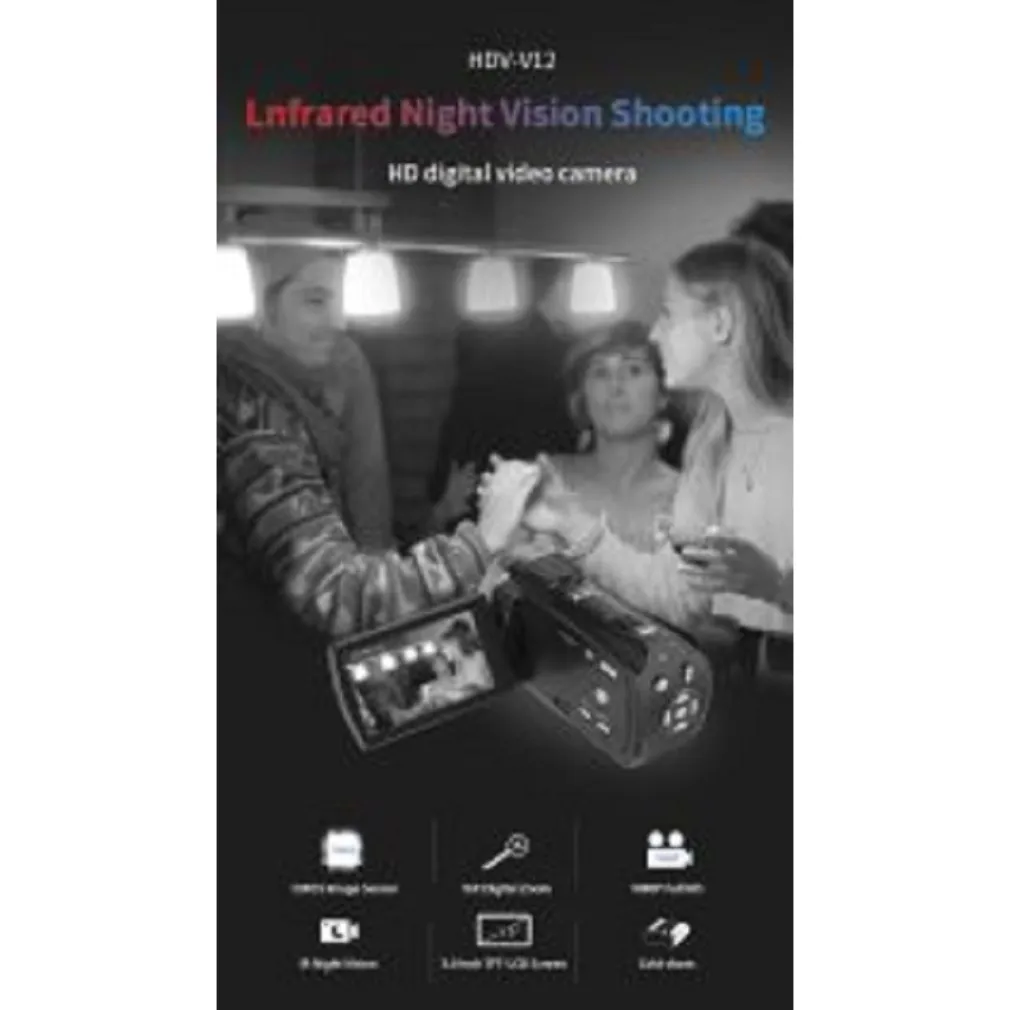 VIDEOCAMERA DIGITALE PROFESSIONALE 4KDV PICCOLA COMPATTA 16X DIGITAL Q-DV16X