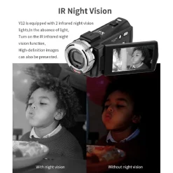 VIDEOCAMERA DIGITALE PROFESSIONALE 4KDV PICCOLA COMPATTA 16X DIGITAL Q-DV16X