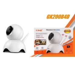 VIDEOCAMERA TELECAMERA DI RETE WIRELESS WIFI 1080P DOPPIA ANTENNA HD GK200B4D