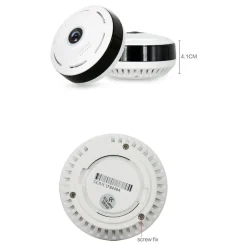 VIDEOCAMERA TELECAMERA PANORAMICA A 360 WIFI IP VIDEO SORVEGLIANZA EYE S 3.0MP