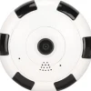 VIDEOCAMERA V380S IP SORVEGLIANZA PANORAMICA VR CAM 360° WIFI TELECAMERA