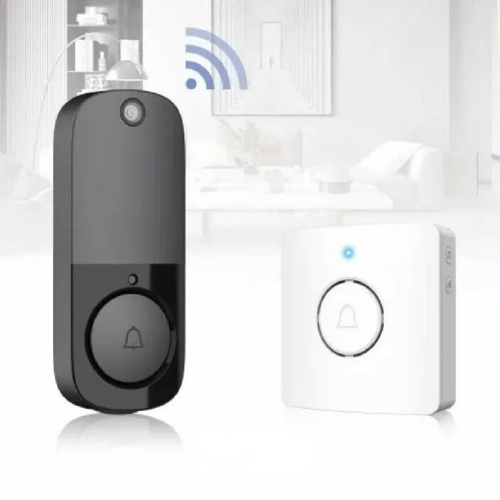 VIDEOCITOFONO IP SENZA FILI WIFI CAMPANELLO SMART SENSORE DI MOVIMENTO IP10A