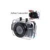 WATERPROOF ACTION CAMCORDER SPORT MACCHINA FOTOGRAFICA HD IMPERMEABILE DISPLAY