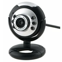 WEBCAM WEB-01 IDEALE PER VIDEOCONFERENZE MICROFONO 1.3 MPX 6 LED PER NOTEBOOK PC