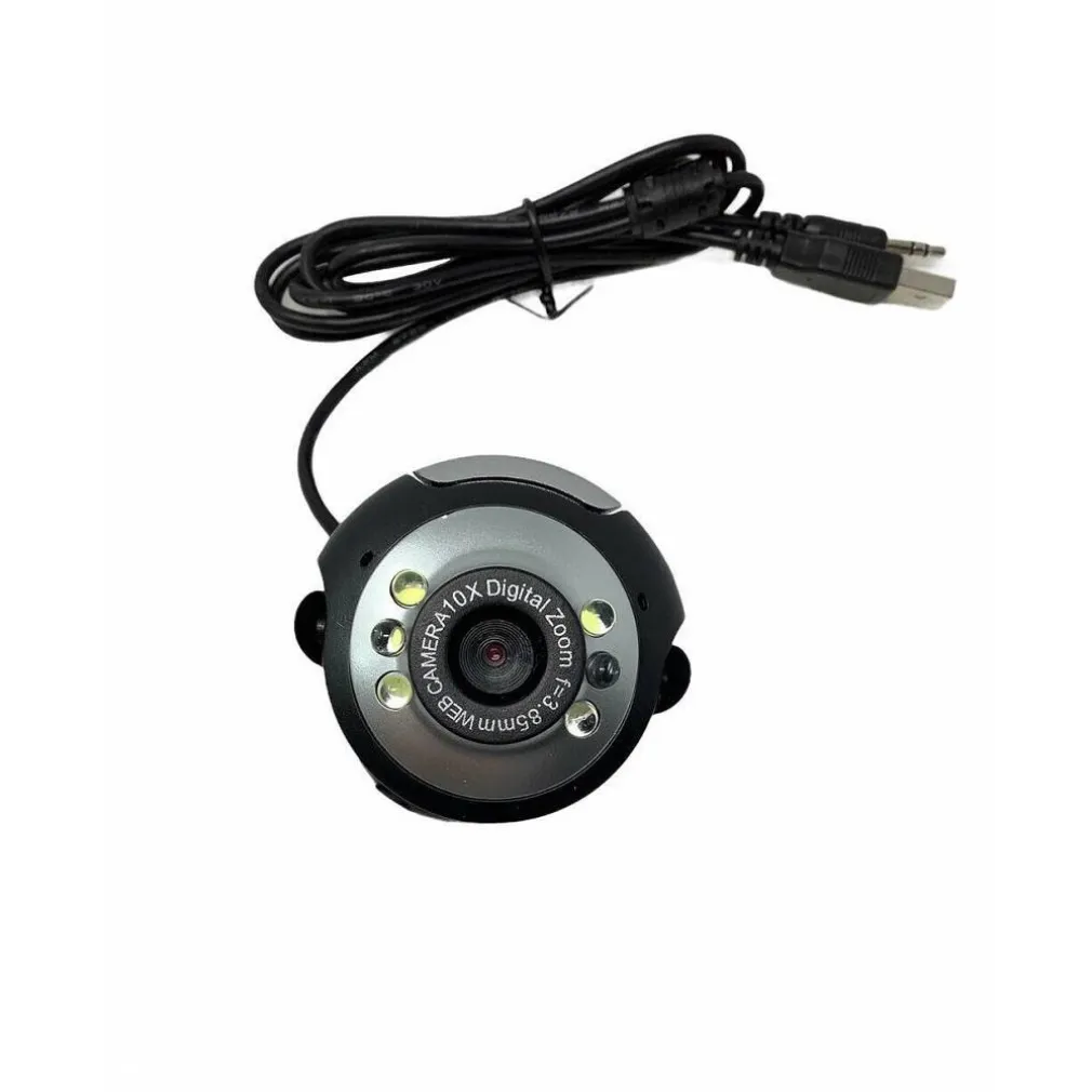 WEBCAM WEB-01 IDEALE PER VIDEOCONFERENZE MICROFONO 1.3 MPX 6 LED PER NOTEBOOK PC