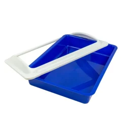 WELKHOME LETTIERA CON BORDO RIALZATO SMONTABILE PER GATTI GATTO 35 X 45 X 10 CM