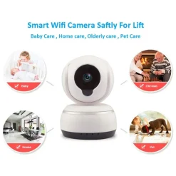 WIFI SMART CAMERA VIDEOCAMERA IPC-T3710-Q3 WIRELESS IP VIDEOSORVEGLIANZA