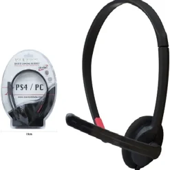 WIRED GAMING HEADSET COMPATIBILE CON PS4 / PC MICROFONO CUFFIA MAXTECH CU-PS01