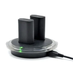 2x BATTERIA RICARICABILE + DI RICARICA DOCK STAZIONE PER XBOX ONE JOYSTICK