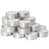 50X BIANCO  CANDELE LUMINI - 3.5 ORE DI TEMPO DI COMBUSTIONE TEA LIGHT