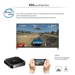 X96 MINI ANDROID BOX 7.1 QUAD-CORE S905W 2GB 16GB 4K SMART TV WIFI MEDIA PLAYER