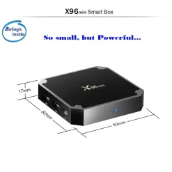 X96 MINI ANDROID BOX 7.1 QUAD-CORE S905W 2GB 16GB 4K SMART TV WIFI MEDIA PLAYER