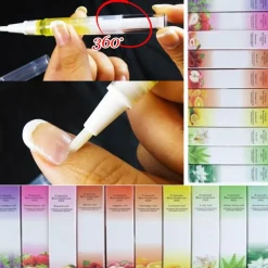 2X PENNA CUTICOLE OLIO RIVITALIZZANTE GEL CON VITAMINE E PANTENOLO UNGHIE UNGHIA