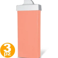 3X RICARICA RULLO BECCUCCIO STRETTO BAFFETTO CERA DEPILATORIA ROLL-ON CERETTA